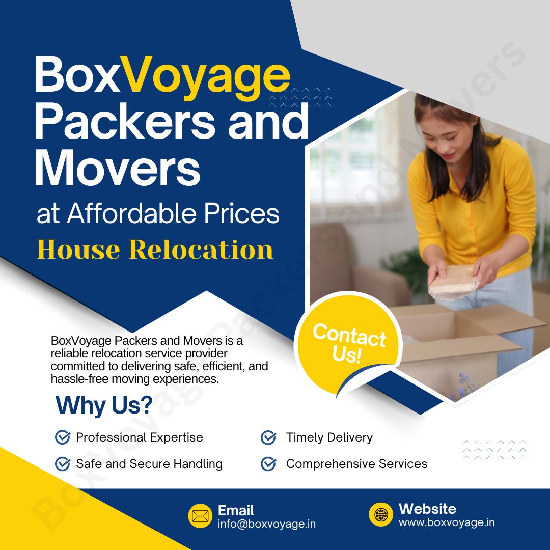 BoxVoyage Packers and Movers House Relocation