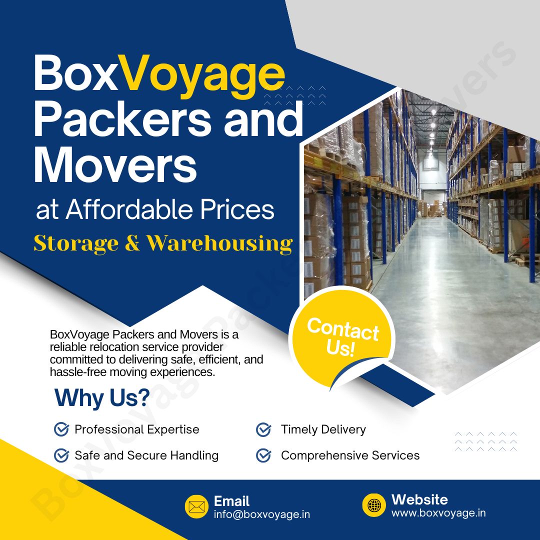 BoxVoyage Packers and Movers Storage & Warehousing